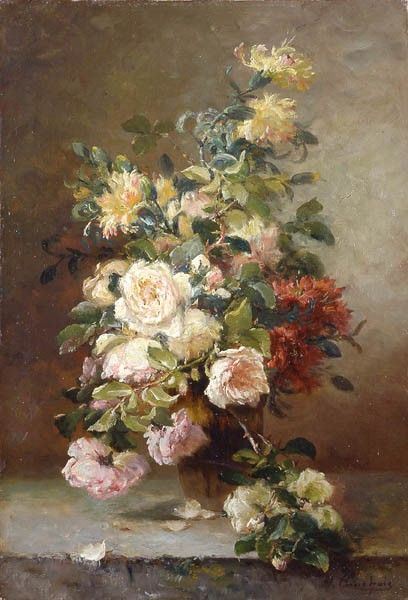 Eugene Henri Cauchois Roses